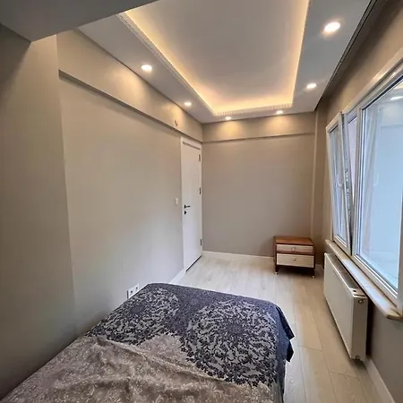 公寓 Muhtesem Konumda Somineli Lux Daire