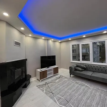 Muhtesem Konumda Somineli Lux Daire Apartman