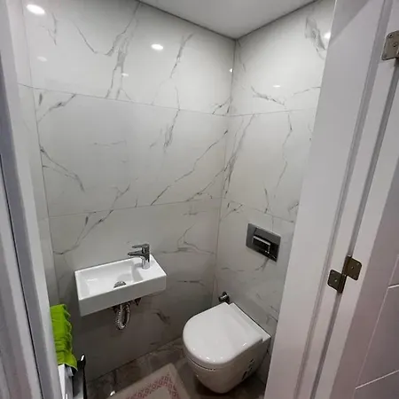 Muhtesem Konumda Somineli Lux Daire Apartman